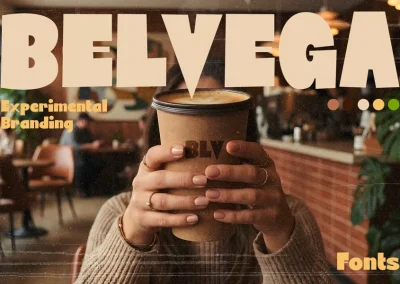 Belvega – Experimental Branding Fonts