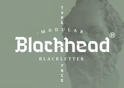 Blackhead TypefaceMedieval Font
