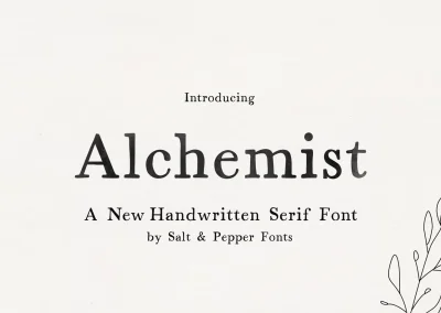 Alchemist Serif Font