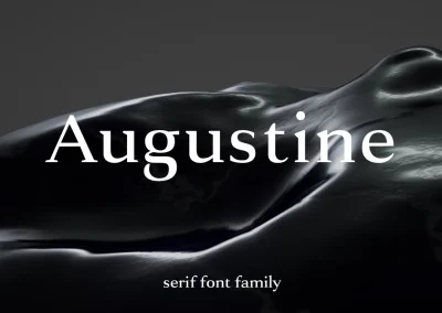 Augustine – A Strong Serif Typeface