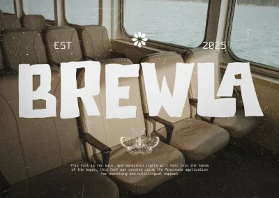 Brewla – Food Font