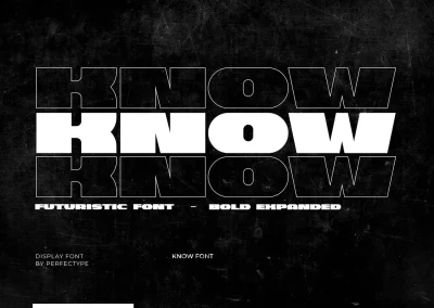 Know Modern Sans Serif Font – Clean & Versatile