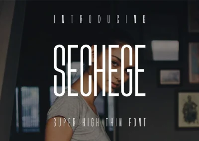 Sechege Font