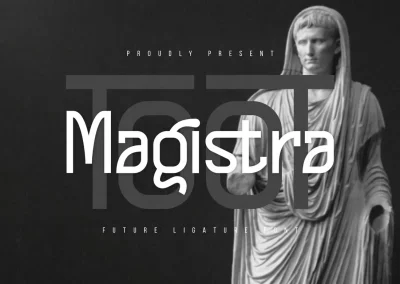 Toot Magistra Future Ligature Font