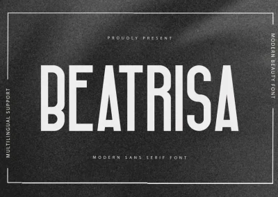 Beatrisa – Modern Sans Serif Font