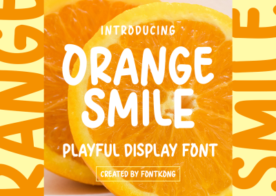 Orange Smile Playful