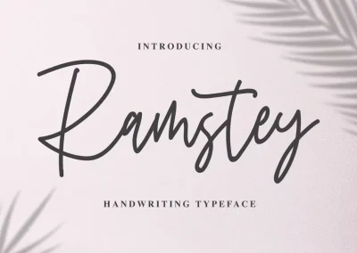 Ramstey Handwritting