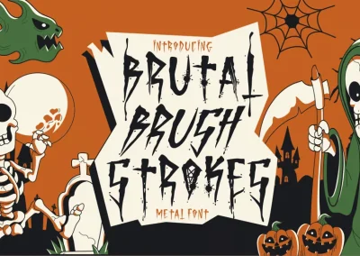 Brutal Brushstrokes Metal