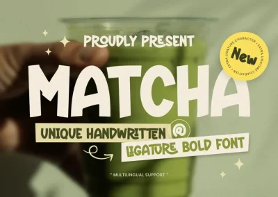 Matcha Unique Ligature