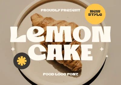 Food Lemon Cake