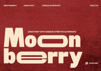 Moon Berry Futuristic