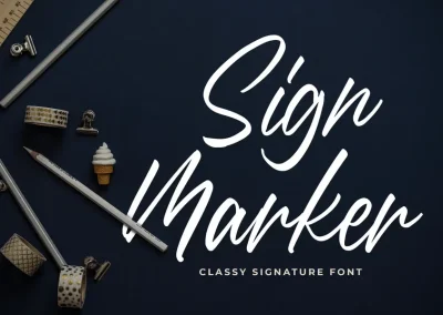Sign Marker Classy