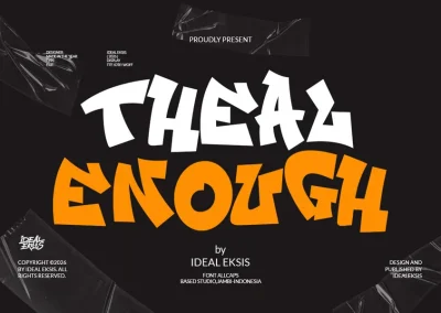 Theal Enough Graffiti
