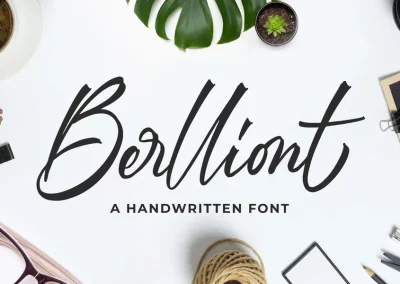Berlliont Handwitting